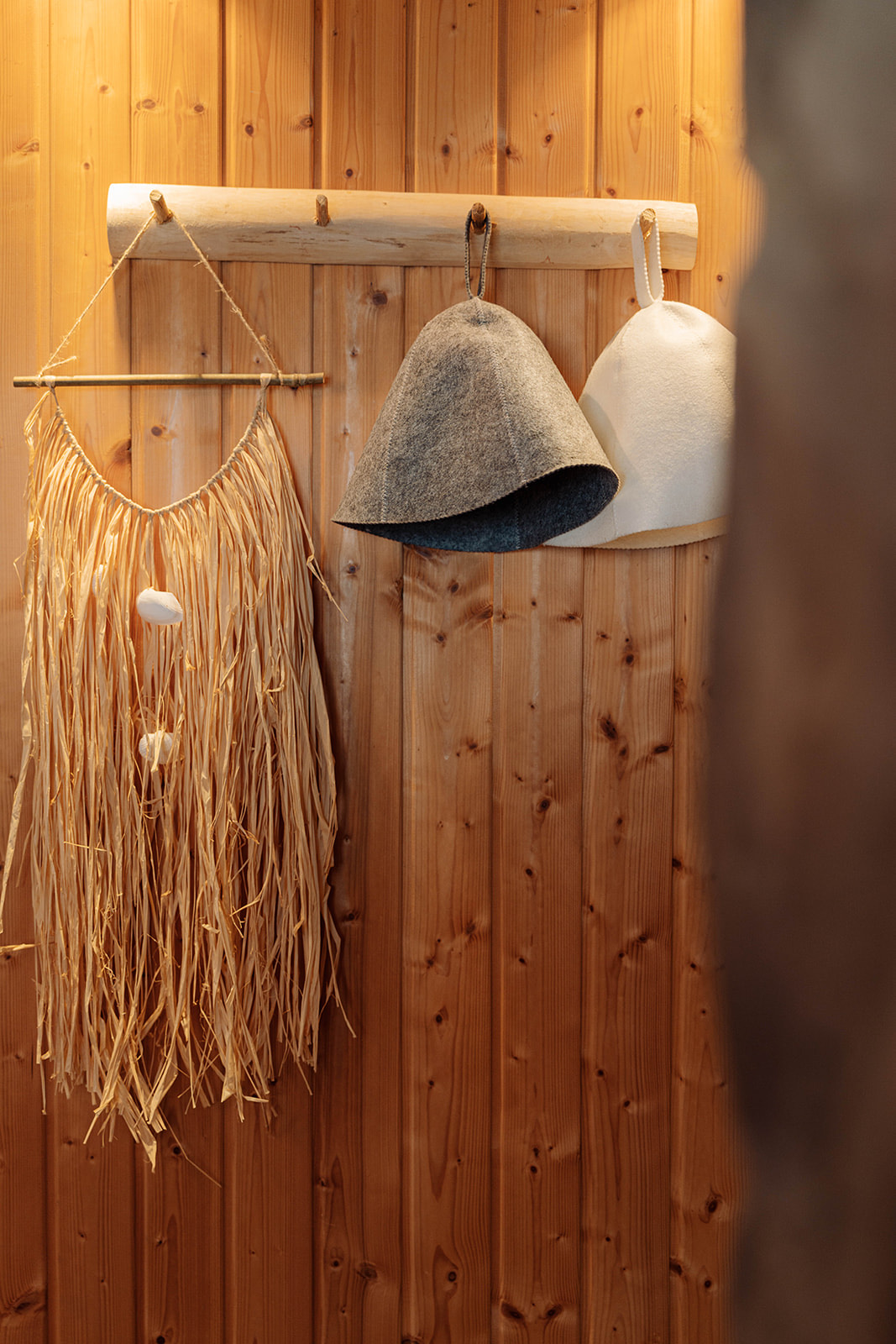 Wnętrze sauny fińskiej